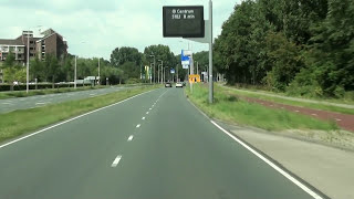 Cab ride bus RETlijn 709 HoogvlietSlinge 20140726 [upl. by Attelrahc]