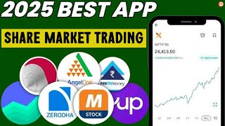 Best Share Trading App in india  Best Stock Market App  Low Brokerage App  Best Broker in 2024 [upl. by Enovaj]