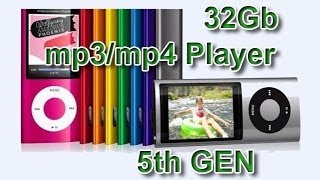 Посылки из Китая 32Gb MP4MP3 Music Player 22 inchTFT [upl. by Radec779]