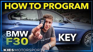 How to activate a NEW Programmed BMW F30  F3x Key BMW OEM [upl. by Scutt860]