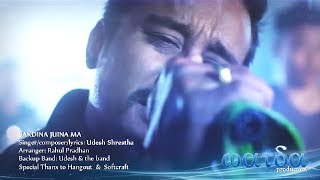 Sakdena Jiuna Timi Bina  Official Music Video  Udesh Shrestha [upl. by Aeniah]