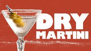 How to make a Classic Dry Martini  in 90 seconds [upl. by Oby]