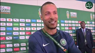 AFCON 2023  William TroostEkong reacts to the Super Eagles 11 draw against Equatorial Guinea [upl. by Etnecniv501]