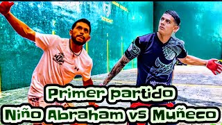 Tregua estelar Mano a mano Niño Abraham vs Muñeco Frontón Aztecas Primer partido [upl. by Geraud]