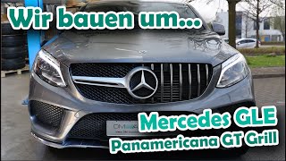 DM Autoteile  Mercedes GLE C292 Umbau Panamericana GT Grill [upl. by Lindholm]