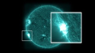 NASA  X Marks the Spot SDO Sees Reconnection [upl. by Juditha]