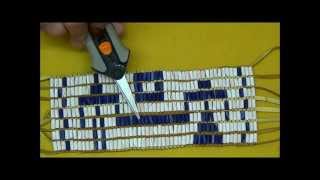 How to Make a Wampum Belt Part 4 [upl. by Suoirrad]