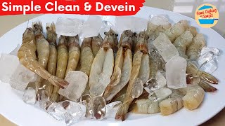 How to Devein Shrimps with Shell On using Toothpick [upl. by Segalman]