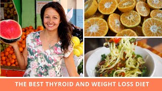 The Best Thyroid And Weight Loss Diet According To Science  What We Eat High Raw Vegan [upl. by Antonietta]