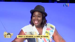 Showbuzz s2 du 07 décembre avec Prissy La Degameuse [upl. by Johnette]