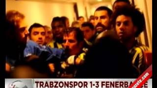 avni aker de gergin gece 10032014 kavgalı polis müdahalesi trabzonspor fenerbahçe [upl. by Ariana]