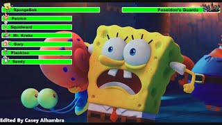 The SpongeBob Movie Sponge on the Run 2021 Final Battle with healthbars [upl. by Philips]