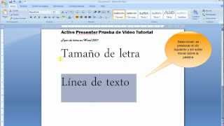 Tamaño y Tipo de letra en Word [upl. by Clementia]