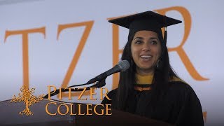 Alumni Greeting  Jahan Boulden ’07  Pitzer College 2019 Commencement [upl. by Ahsinad]