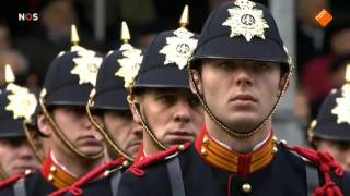 350 jaar Korps Mariniers defile op de Coolsingel 12 dec 2015 [upl. by Godfree]