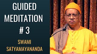 Guided Vedantic Meditation  3  Swami Satyamayananda [upl. by Ayanej585]