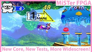 MiSTer FPGA Sega Saturn Core Updates Widescreen Games and New Games Tested [upl. by Outhe]