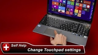 Toshiba HowTo Changing your touchpad settings [upl. by Weyermann]