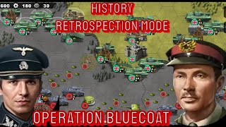 OPERATION BLUECOAT  HISTORY RETROSPECTION  World Conquerer 4 Event Normal amp Hard [upl. by Elna]