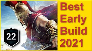 Assassins Creed Odyssey  Best Early Build 2021  250000 Damage  Level 22 Hyper Warrior  50 Crit [upl. by Behm]