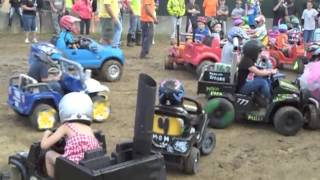 Kids Power Wheels Demo Derby [upl. by Anilad]