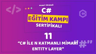 C Eğitim Kampı Ders 11  OOP Modülü C ile N Katmanlı Mimari Entity Layer [upl. by Jovia]