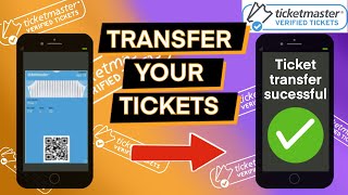 HOW TO TRANSFER TICKETS ON TICKETMASTER TO ANOTHER PHONE  TICKET TIP THURSDAY [upl. by Coriss]