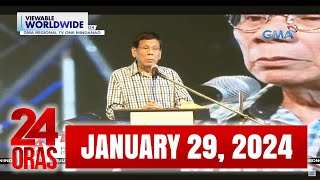 24 Oras Express January 29 2024 HD [upl. by Eilloh535]