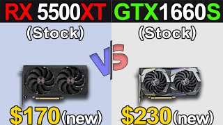 RX 5500 XT 4GB Vs GTX 1660 Super  1080p and 1440p  25 Games Benchmarks [upl. by Deva549]