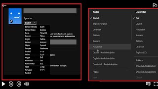 Netflix Sprache ändern bei Filmen Serien amp im Menü [upl. by Aleemaj724]