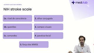 Como realizar a NIH stroke scale [upl. by Yrram]