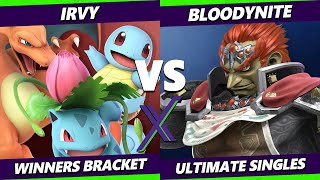 SX 514  Irvy Pokemon Trainer Vs Bloodynite Ganondorf Smash Ultimate  SSBU [upl. by Shaffer]