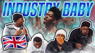 UK YOUTUBERS REACT TO LIL NAS X  INDUSTRY BABY [upl. by Rozelle]