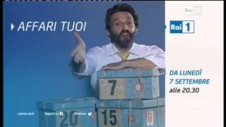 Affari Tuoi  Da lunedì 7 settembre alle 2030 su Rai1 [upl. by Juli627]