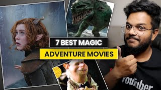 TOP 7 BEST Magic Adventure Movies In Hindi  Best Magical Fantasy Movies  Shiromani Kant [upl. by Hanikas]