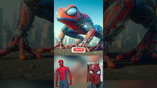 superheroes but frog robot 😱🔥Marvel amp DCAll Characters marvel avengersshortsrobot [upl. by Lodi741]