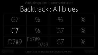 All blues 120bpm  Backing track [upl. by Patterman]