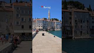 Beautiful places in Croatia 🇭🇷 🤯 Part12 croatia istria travelvlog rovinj [upl. by Errol351]