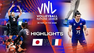 🇯🇵 JPN vs 🇫🇷 FRA  Highlights Week 1  Mens VNL 2023 [upl. by Drona]