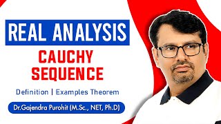 Real Analysis  Cauchy Sequence  Cauchy Sequence Example amp Definition [upl. by Eirelav]