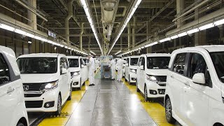 Honda factory tour  Production in Japan plant [upl. by Shulins]