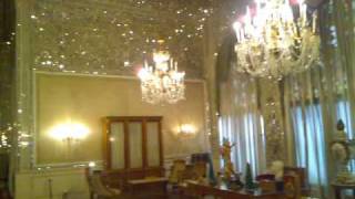 Niavaran Palace inside Mirrors Hall کاخ نیاورانmp4 [upl. by Yssep]