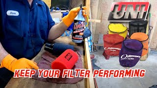 UNI Air filter Maintenance HOW TO CForce ZForce UForce Filter upgrade [upl. by Heger84]