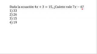 Ejercicio 98  Admisión Chapingo  Propedéutico  HABILIDAD NUMÉRICA [upl. by Nolrev773]