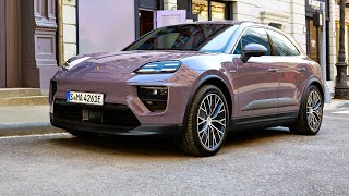 Allnew 2024 Porsche Macan EV  Best Compact Luxury Crossover SUV  Macan Specs Features [upl. by Haldes]