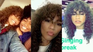 Zendaya  Snapchat Videos  August 12 2017 [upl. by Aninay]