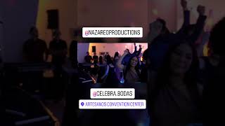 Servicios ofrecidos en esta boda Animación DJ Luces Proyección y Chispas frías [upl. by Enaasiali]