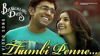 Bangalore Days Video Song  Thumbi Penne  Dulquer Salman Nivin Pauly Nazriya Nazim [upl. by Moth]