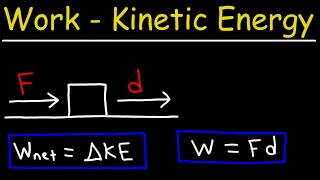 Work and Kinetic Energy  Physics [upl. by Foulk547]