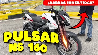 ✅PULSAR NS 160 FI 2024 🎁BARRAS INVERTIDAS [upl. by Amandie]